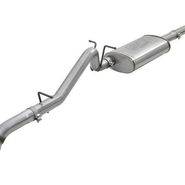 aFe MACH Force-Xp Hi-Tuck 3in. 409 SS C/B Exhaust 15-18 GM Colorado L4-2.5L/V6-3.6L - Polished Tip 49-44099-P