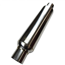 Kooks Universal 2 1/2in Round Muffler 14in Long. Pol SS R250-14