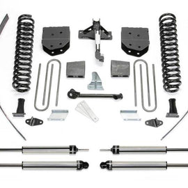 Fabtech 08-15 Ford F250 4WD w/o Factory Overload 8in Basic Sys w/Dlss Shks K2121DL