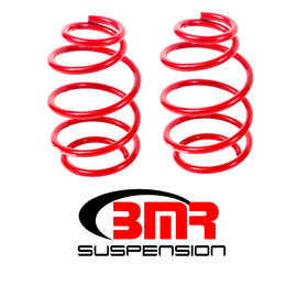 BMR 10-15 5th Gen Camaro V8 Front Lowering Springs - Red SP078R