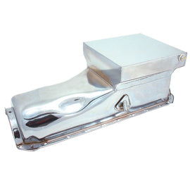 Spectre BB Chevy Oil Pan w/6 Qt. Capacity - Chrome 5486