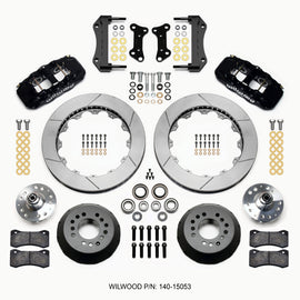 Wilwood AERO6 Front Hub Kit 15.00 67-69 Camaro 64-72 Nova Chevelle 140-15053