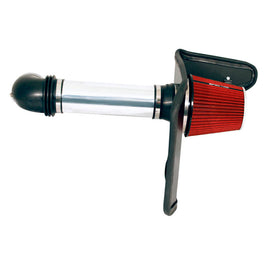 Spectre 10-11 Chevy Camaro V6-3.6L F/I Air Intake Kit - Clear Anodized w/Red Filter 9909
