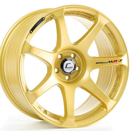 COSMIS RACING MR7 18X9 +25MM 5X114.3 GOLD Wheel/Rim