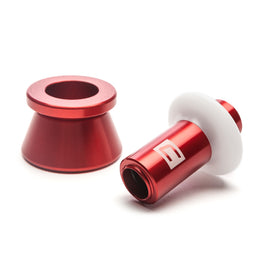 Cobb Subaru STI Reverse Lockout Pull - White/Race Red 244310-W-RD