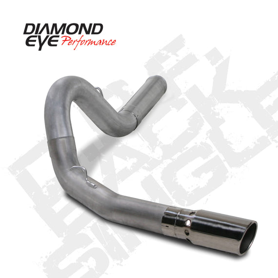 Diamond Eye KIT 5in DPF-BACK Single AL: 2011-2015 CHEVY 6.6L 2500/3500 K5162A