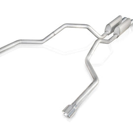 Stainless Works 2004-08 F150 5.4L Exhaust 2-1/2in Chambered Mufflers Under Bumper Exit 08F150TDUB