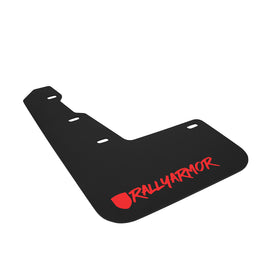Rally Armor 15-21 Subaru WRX/STI Black UR Mud Flap w/Red Altered Font Logo MF32-UR-BLK/RD-X