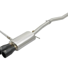 aFe MACHForce XP Exhausts Cat-Back SS-304 14-17 Mini Cooper S Hardtop 2-Door w/ Black Tips 49-36331-B