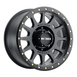Method Race MR305 NV, 20x10, -18mm Offset, 8x6.5, 130.81mm Centerbore, Matte Bla MR30521080518N