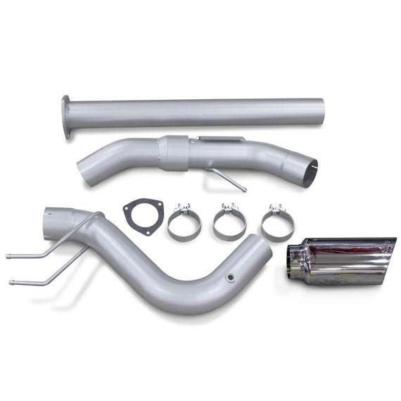 Banks Power 17-19 Ford 6.7L F250/350/450 4in Monster Exhaust System - Single Exit w/ Chrome Tip 49794