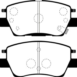 EBC Brakes DP43052R Yellowstuff Street And Track Brake Pads DP43052R