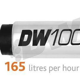 DeatschWerks DW100 series, 165lph in-tank fuel pump w/ Universal Install Kit. Fits Most.