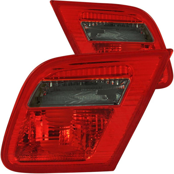 Anzo USA Euro Taillights Inner Red/Smoke for BMW 3 Series E46/M3 2-Door 00-06 221201