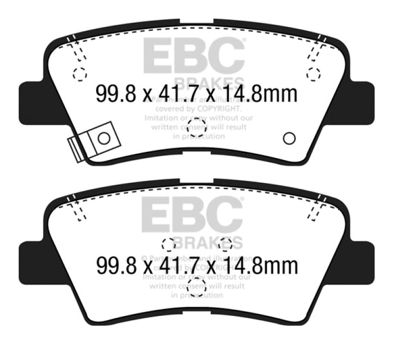 EBC DP42188R Brake Pads DP42188R