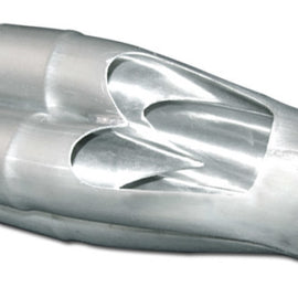 Vibrant 4-1 SS Merge Collectors (2-1/8in Inlet Slipover ID 3-1/2in Merge Outlet OD) Single Unit 10312