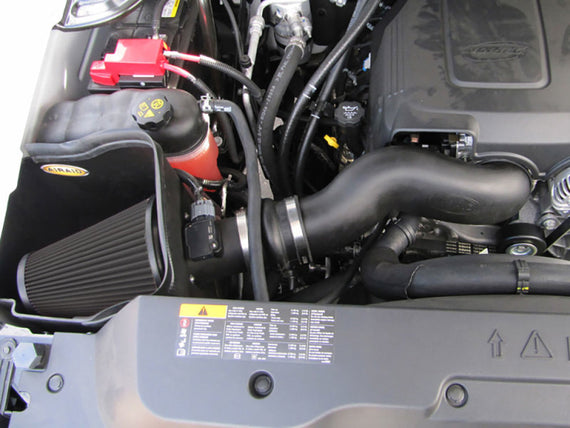 Airaid 11-13 GM Trucks 6.0L (w/ Mech Fans) MXP Intake System w/ Tube (Dry / Black Media) 202-280