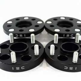 ISC Suspension 5x114.3 Hub Centric Wheel Spacers 20mm Black (Pair) WS5X11420B