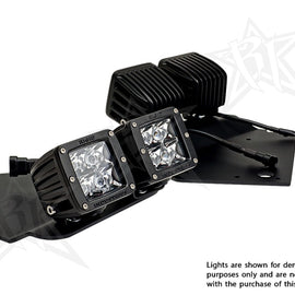 Rigid Industries Fog Light Brackets for 4 Dually Lights 10-14 Ford F150 Raptor 40235