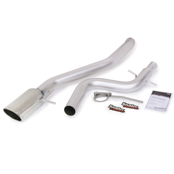 Banks Power 09-10 VW Jetta 2.0L TDI Monster Exhaust System - SS Single Exhaust w/ Chrome Tip 46180