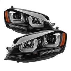 Spyder Projector Headlights, Fits Volkswagen Golf VII 14-16 5080578