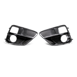 Seibon 15-17 Subaru Impreza WRX/STi Carbon Fiber Fog Light Surrounds (pair) FLS15SBIMP