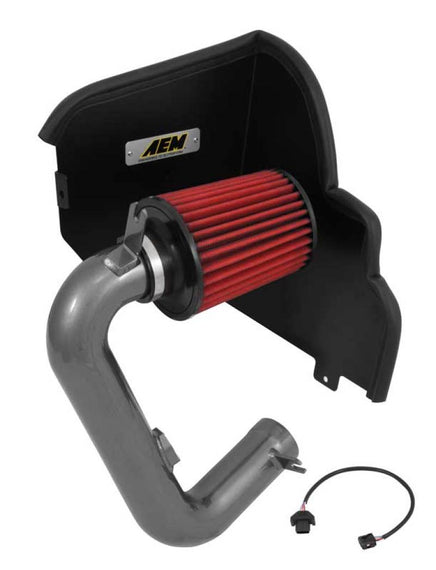 AEM Cold Air Intake w/Heat Shield Gunmetal Fits 15-2019 WRX FA20 +25HP +30FTLBS! 21-732C