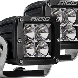 Rigid Industries Dually HD Black- Flood - Set of 2 222113