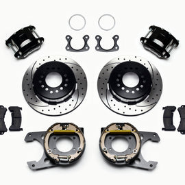 Wilwood D154 P/S Park Brake Kit Drilled Small Ford 2.50in Offset 140-12212-D