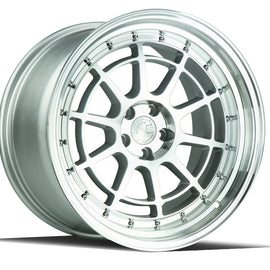 Aodhan AH04 18x9.5 5x100 35.0 73.1 Silver w/Machined Face Wheel/Rim AH041895510035SML