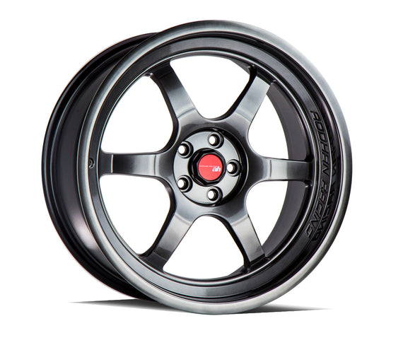 Aodhan AH08 18x8.5 5x114.3 35.0 73.1 Hyper Black Wheel/Rim AH0818855114335HB