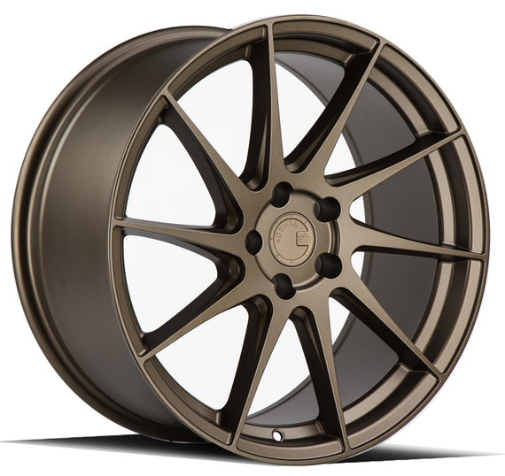 Aodhan AH09 (Driver Side) 18x8.5 5x112 35.0 73.1 Matte Bronze Wheel/Rim AH91885511235BZ_D