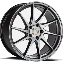 Aodhan AH09 (Driver Side) 18x8.5 5x108 35.0 73.1 Hyper Black Wheel/Rim AH91885510835HB_D