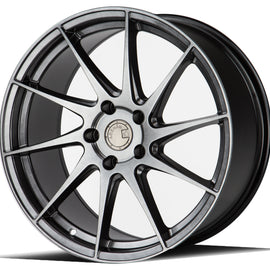 Aodhan AH09 (Passenger Side) 18x8.5 5x108 35.0 73.1 Hyper Black Wheel/Rim AH91885510835HB_P