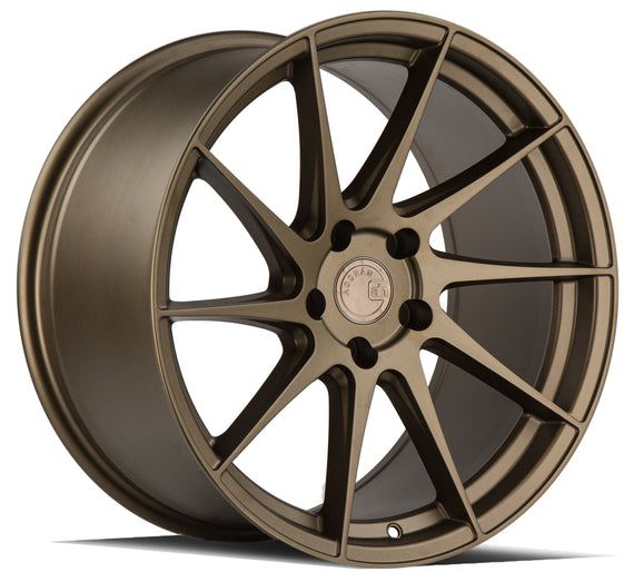 Aodhan AH09 (Driver Side) 18x9.5 5x112 35.0 73.1 Matte Bronze Wheel/Rim AH91895511235BZ_D