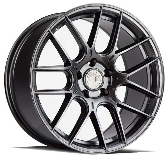 Aodhan AH-X 18x8.5 5x112 35.0 73.1 Hyper Black Wheel/Rim AHX1885511235HB