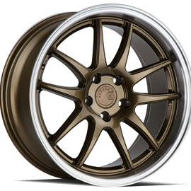 Aodhan DS02 18x8.5 5x114.3 35.0 73.1 Bronze w/Machined Lip Wheel/Rim DS21885511435BR