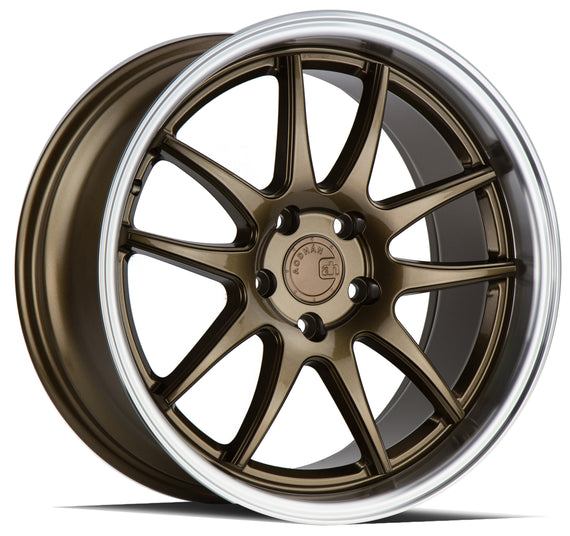 Aodhan DS02 18x8.5 5x114.3 35.0 73.1 Bronze w/Machined Lip Wheel/Rim DS21885511435BR
