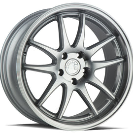 Aodhan DS02 18x8.5 5x114.3 35.0 73.1 Silver w/Machined Face Wheel/Rim DS21885511435SMF