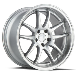 Aodhan DS02 19x9.5 5x114.3 22.0 73.1 Silver w/Machined Face Wheel/Rim DS21995511422SMF