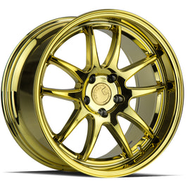 Aodhan DS02 19x9.5 5x114.3 15.0 73.1 Gold Vacuum Wheel/Rim DS21995511415VG