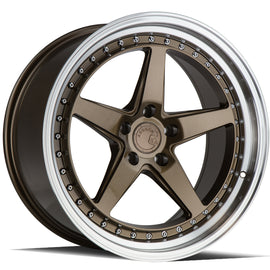 Aodhan DS05 18x9.5 5x114.3 30.0 73.1 Bronze w/Machined Lip Wheel/Rim DS51895511430BR