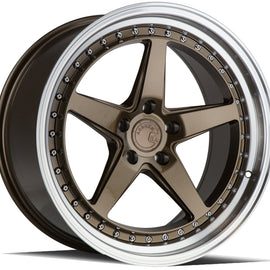 Aodhan DS05 19x9.5 5x114.3 22.0 73.1 Bronze w/Machined Lip Wheel/Rim DS51995511422BR