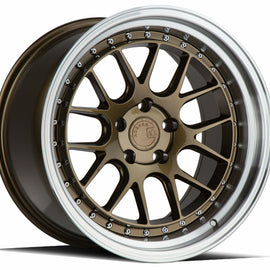 Aodhan DS06 18x10.5 5x114.3 22.0 73.1 Bronze w/Machined Lip Wheel/Rim DS618105511422BZ