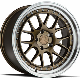Aodhan DS06 18x8.5 5x100 35.0 73.1 Bronze w/Machined Lip Wheel/Rim DS61885510035BZ
