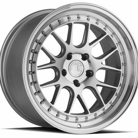 Aodhan DS06 18x9.5 5x114.3 30.0 73.1 Silver w/Machined Face Wheel/Rim DS61895511430SMF
