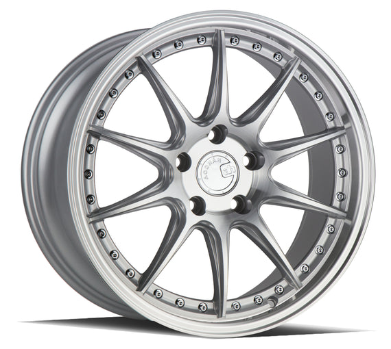 Aodhan DS07 18x8.5 5x114.3 35.0 73.1 Silver w/Machined Face Wheel/Rim DS71885511435SMF