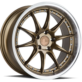 Aodhan DS07 18x8.5 5x100 35.0 73.1 Bronze w/Machined Lip Wheel/Rim DS71885510035BZ
