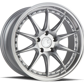 Aodhan DS07 18x9.5 5x114.3 30.0 73.1 Silver w/Machined Face Wheel/Rim DS71895511430SMF