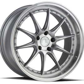 Aodhan DS07 19x9.5 5x114.3 15.0 73.1 Silver w/Machined Face Wheel/Rim DS71995511415SMF